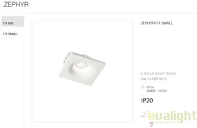 Spot incastrabil ZEPHYR FI1 SMALL 150284