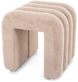 Taburet bej design TICA
