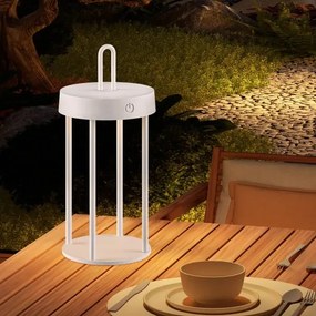 Lampă de masă tactilă LED, dimabilă, reîncărcabilă, pentru exterior GENTLE LED/1,5W/3,7V 3000 mAh IP44 albă