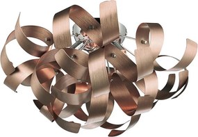 Där Lighting RAW0464 - Plafonieră RAWLEY 4xG9/25W/230V, finisaj cupru
