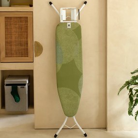 Masa de calcat Brabantia A 1005614, 110x30 cm, 7 pozitii de reglare, Suport pentru fierul de calcat, Verde