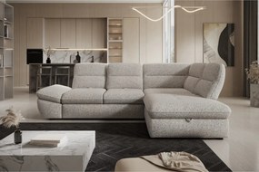 Coltar extensibil GALIANO L, personalizabil materiale gama Premium, cu