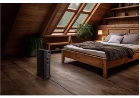 Sencor - radiator electric cu ulei, 9 secțiuni, 800/1200/2000W/230V, negru