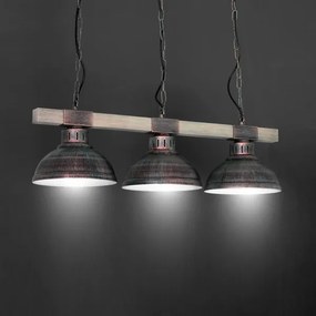 Lustra cu lant HAKON 3xE27/60W/230V