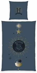 Lenjerie de pat din bumbac Herding Harry Potter, 135 x 200 cm, 80 x 80 cm