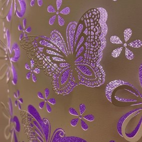 Lampadar ONLI TITILLA 1xE27/22W/230V mov/alb