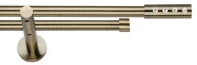 Galerie dubla ALLURE PICIOR UNIVERSAL- dubla fara inele 19/19 - AUR ANTIC (Alege marime: 160 cm)
