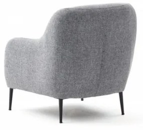 Fotoliu Venus, Poliester / Linen, Gri