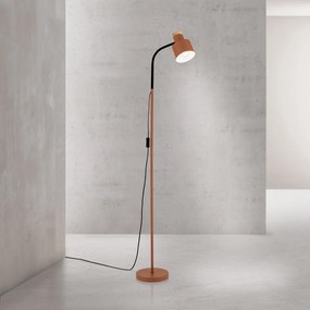 Lampa de podea cu spot directionabil Gili rosu coral
