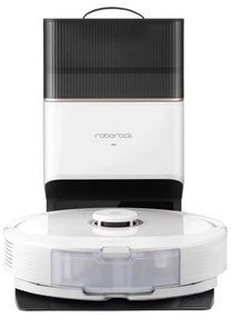 Robot aspirator Roborock Q8 max+ Q8MP02-00, 59W, Wi-Fi, Control vocal, 5500 Pa, Curatare uscata si umeda, Autonomie pana la 240 min, Alb/Negru