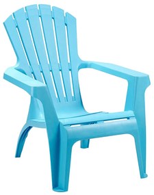 Scaun terasa cu brate Florida, 75x86x86 cm, azur, polipropilena