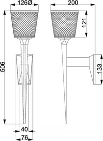 Elstead VERITY Aplică de perete pentru baie BATH-VERITY-PC-LED, 1xG9/3W/230V, IP44, crom