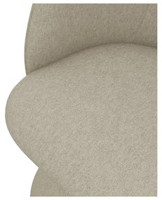 Scaun de sufragerie bej tapițat Maia – Makamii