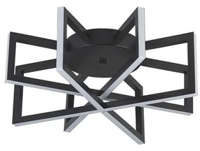 Plafoniera LED design modern Belle negru D-45cm
