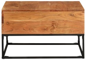 320818 vidaXL Măsuță de cafea, 68x68x41 cm, lemn masiv de acacia
