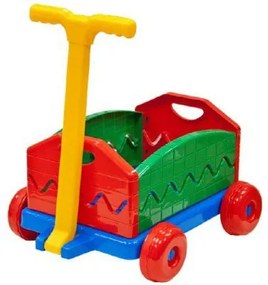 Cărucior din plastic 40x32x20cm pliabil cu mâner