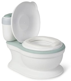 Olita de tip WC, muzicala, alb si mint