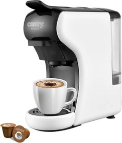 La mâna a doua: Espressor cafea macinata si capsule 9 in 1 Camry CR 4414, 3000W, 19 bar, Negru/Alb