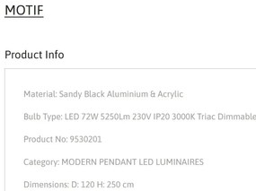 Lustra LED dimabila design circular MOTIF D-120cm