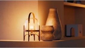 Set 2 becuri LED dimabile Philips Hue White, soclu E27, 7W, 230V, 2700K