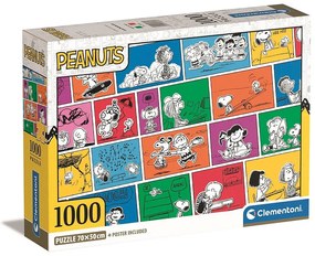Snoopy Puzzle Compact 1000 de piese Clementoni