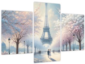 Tablou - Pictură din Paris (90x60 cm)