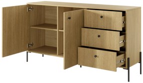 Comodă Scandia 2D3S (Stejar scandi + jedlička scandi). 1071386