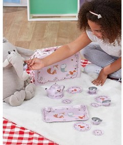 Valijoară de picnic pentru copii Sass &amp; Belle Woodland Friends, roz