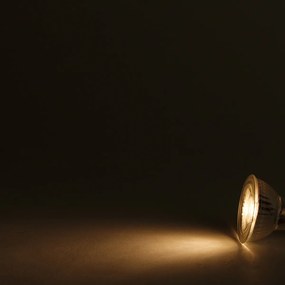 Set de 6 becuri LED GU10 cu 3 trepte de reglare a luminozității, de la cald la extra cald, 6W 450lm 2000K - 2700K