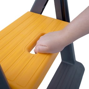 Scară din plastic cu două fețe 4Home Dual, 3 trepte