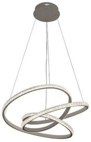 Lustră LED dimabilă suspendată pe cablu LED/90W/230V 3000-6500K Ø47 cm + telecomandă