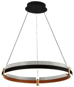 Lustră LED dimabilă pe cablu LED/80W/230V 3000-6500K + telecomandă
