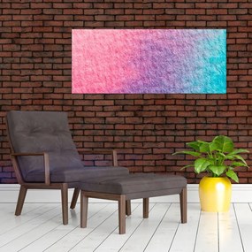Tablou cu textură colorată (120x50 cm)