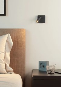 Spot LED de perete Redo 01-2340 TOMIX LED/3,2W/230V negru