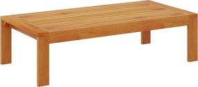 vidaXL Masă de grădină, 100x50x27 cm, lemn masiv de acacia