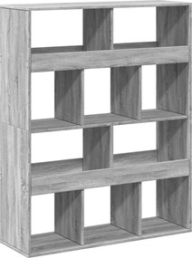 vidaXL Separator de cameră gri sonoma, 100x33x125,5 cm, lemn prelucrat