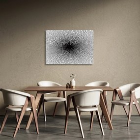 Tablou pe sticlă - Centrul (70x50 cm)
