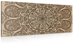 Tablou Mandala cu model natural abstract
