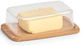 Cutie unt, capac din bambus, 19 x 12 cm, ZELLER