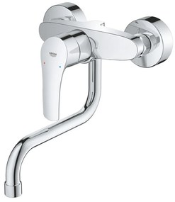 Baterie chiuveta bucatarie crom Grohe Eurosmart New