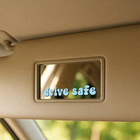 Autocolant pentru oglindă S37 – Drive safe