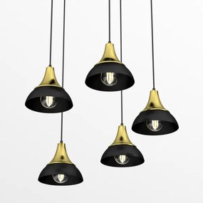 Lustră pe cablu NERGIS 5xE27/60W/230V