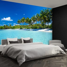 Fototapet Palm Beach Copaci