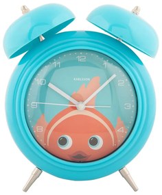 Ceas deșteptător pentru copii ø 15 cm Peekaboo Goldfish – Karlsson