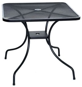 Masă de grădină metalică ZWMT-80 - pătrat 80 x 80 cm