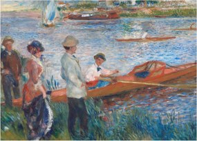 Tablou - Auguste Renoir, Oarsmen at Chatou, reproducere (70x50 cm)