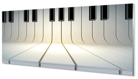 Tablouri pe sticlă clape de pian