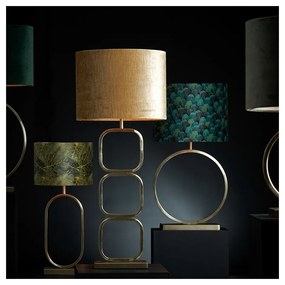 Abajur verde închis ø 30 cm Amazone – Light &amp; Living