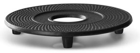 Suport din fontă pentru ceainic Bredemeijer Jing, ⌀ 13,4 cm, negru