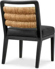 Scaun design LUX, Lemn, Piele Naturala, Luberon